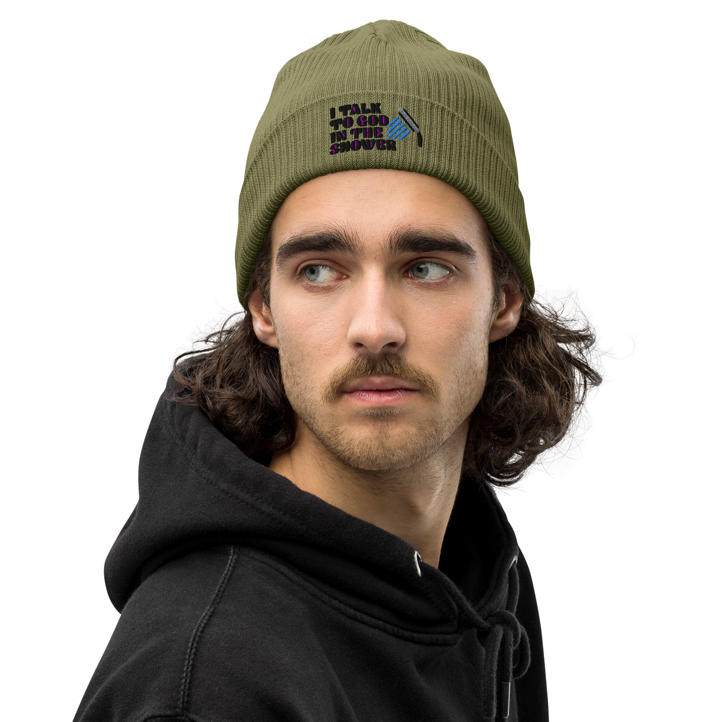 "ITTGITS" Organic ribbed beanie