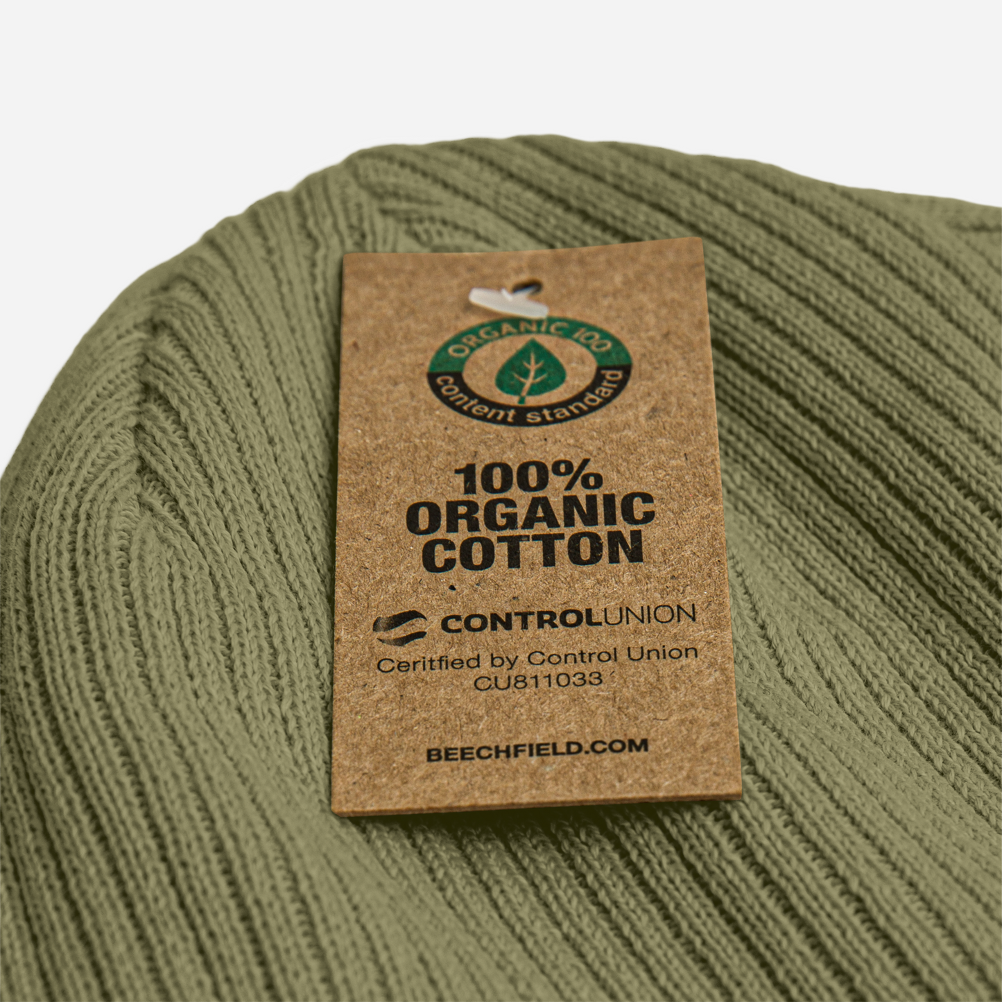 "ITTGITS" Organic ribbed beanie